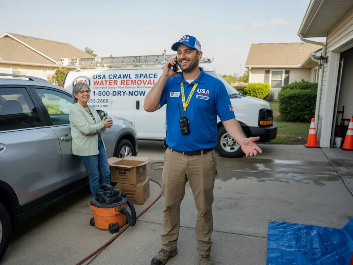 Crawl Space Water Removal West Greene, AL FAQs